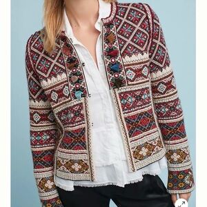 Peck&Peck and Anthro heavy warm Cardigan